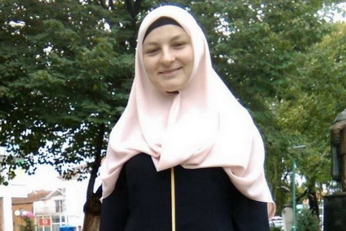 کاترینا زائوا تازه مسلمان از کشور مقدونیه